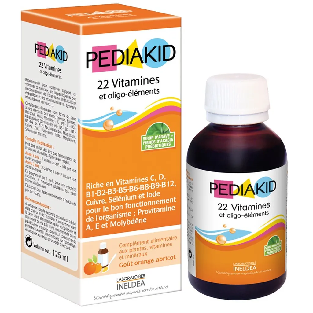 PEDIAKID 22 vitamines et oligo-éléments à marseille
