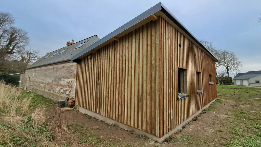 Agrandissement de maison vers Néville en Seine-Maritime 76