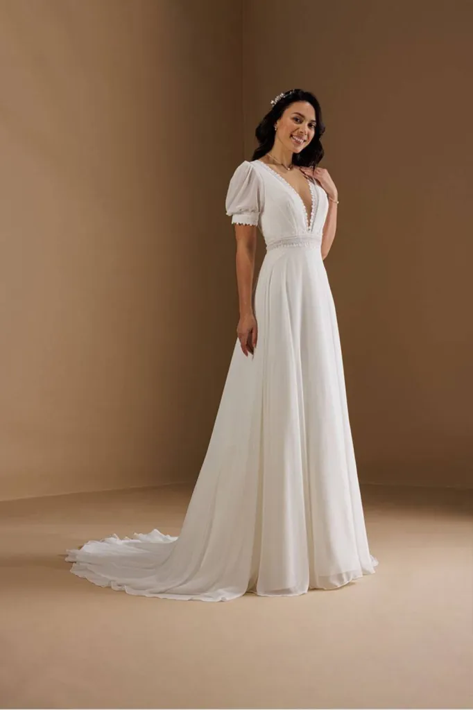 Robe de mariée bohème sur Marseille 