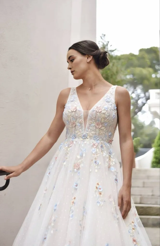 Robe de mariée trapèze BEL22529 Marseille proche rue de Rome