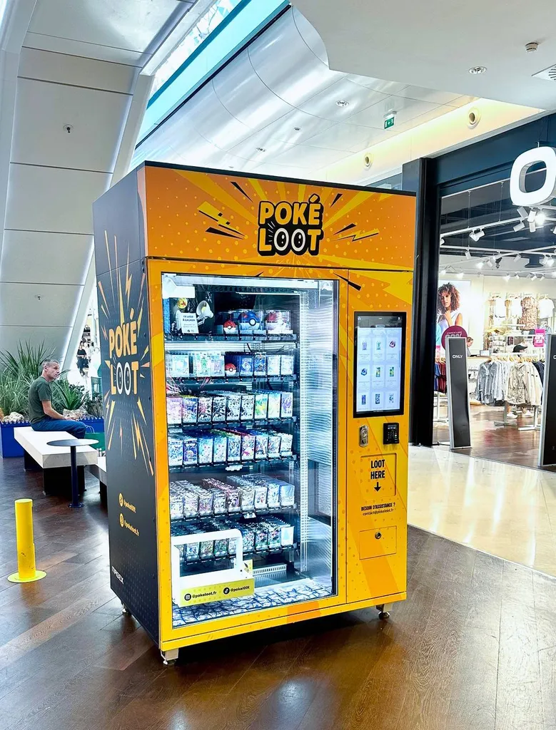 Distributeur automatique Bigstore 9 - Pokéloot, cartes à collectionner