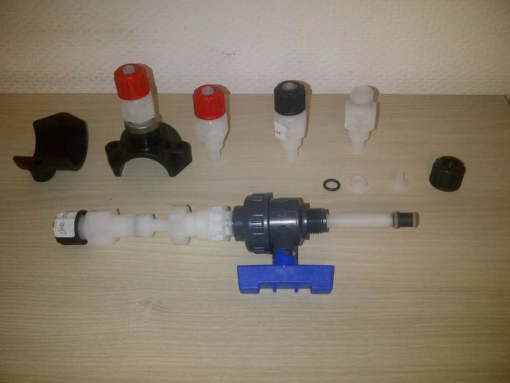 CLAPET ANTIRETOUR POUR  INJECTION DE PRODUIT CHIMIQUE PISCINE