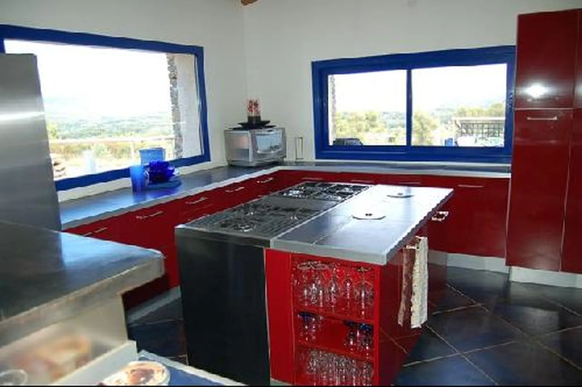 Vente maison moderne La Cadière d'Azur large vue dominante campagne