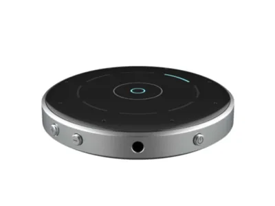 Microphone de table StarLink, conçu pour améliorer la clarté de l'écoute avec appareils auditifs, particulièrement dans les environnements bruyants à Vienne et alentours