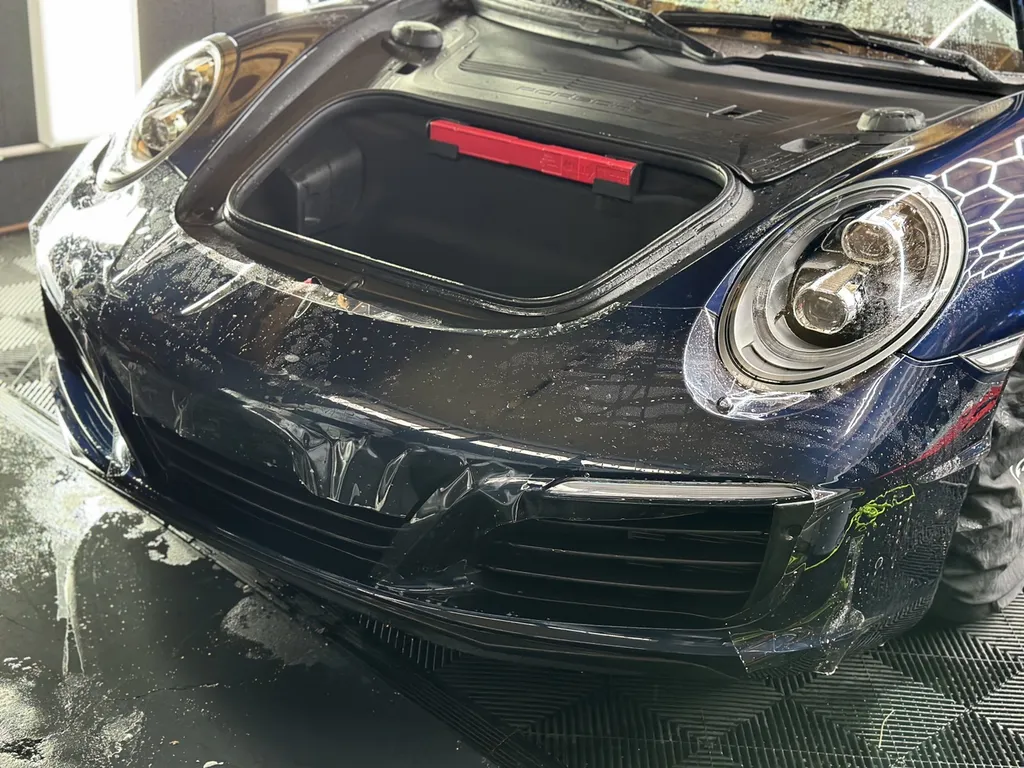 DETAILING Porsche protection film de protection PPF Lyon traitement céramique carosserie 