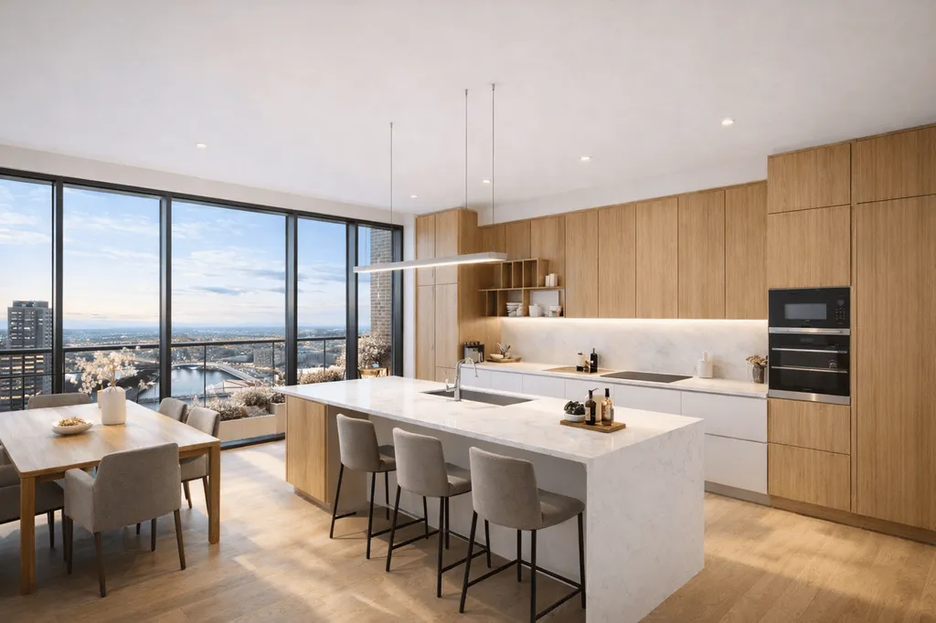 Appartement neuf Strasbourg Citadelle haut standing avec vue panoramique exceptionnelle, terrasses et prestations premium du studio au 4 pièces