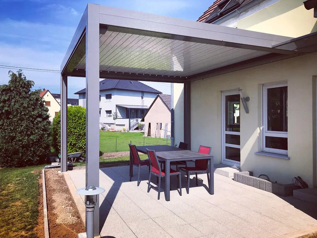 Pergola OPEN en aluminium sur Carry-le-Rouet