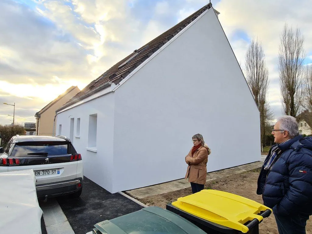 Isolation thermique des murs par l'extérieur à Bourg Achard 27