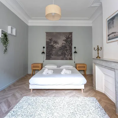 Accompagnement dans la rénovation d’une maison avec cuisine, salon, buanderie sur Marseille avec architecte d’intérieur