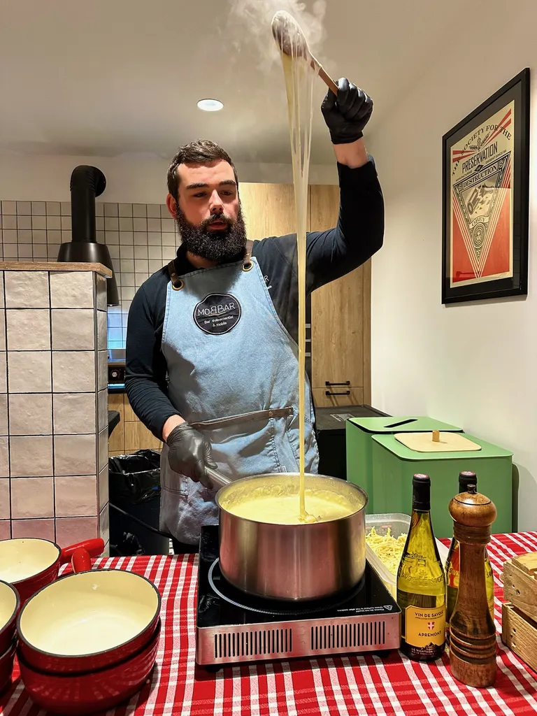 Animation fondue savoyarde, traiteur savoyard dans le Rhône