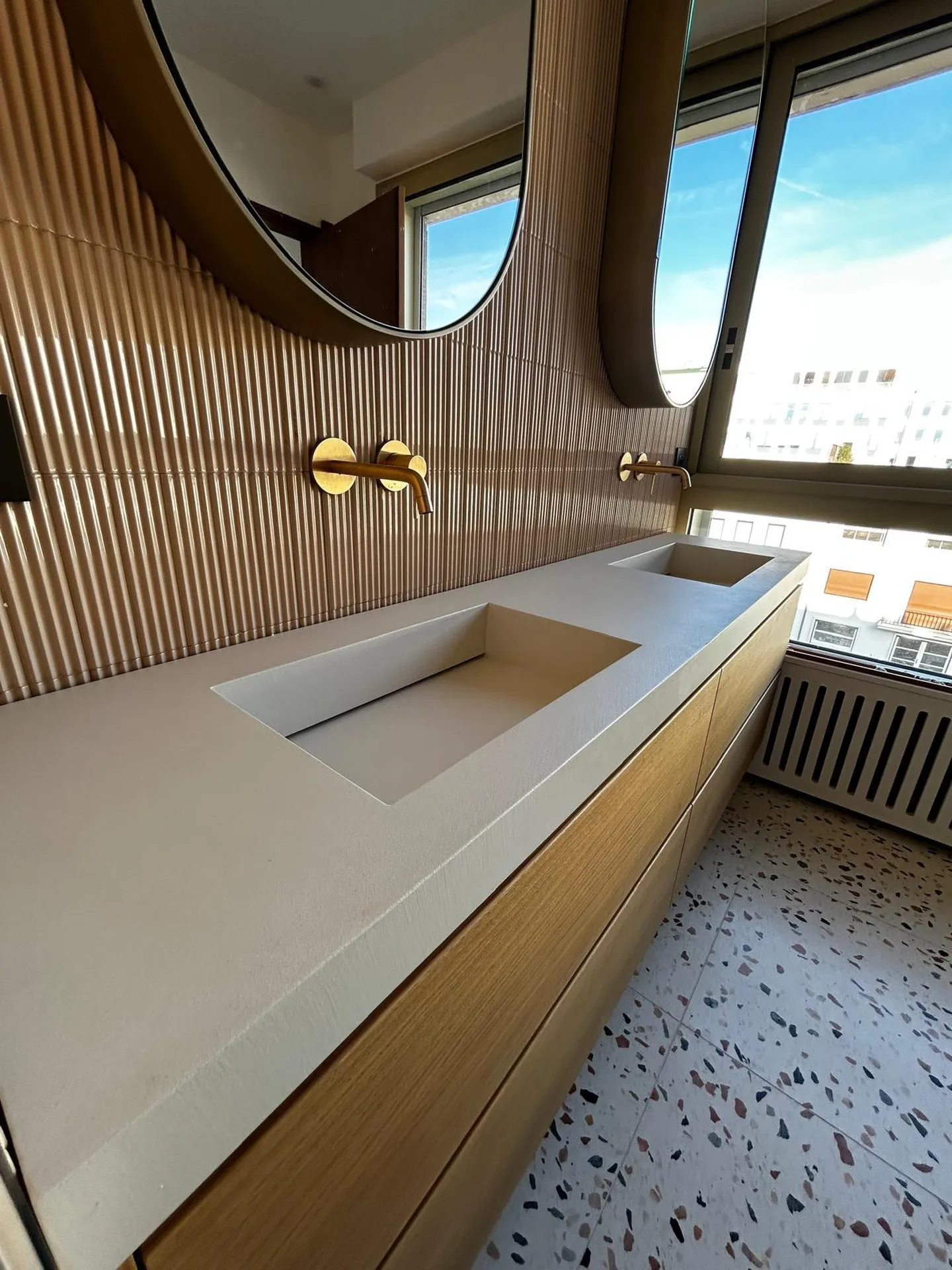 Création de double vasque sur mesure