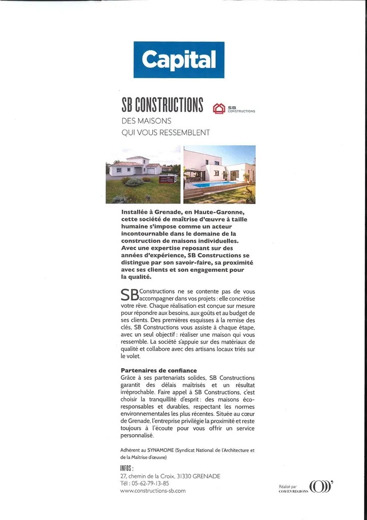 Article du magazine CAPITAL de Avril 2025