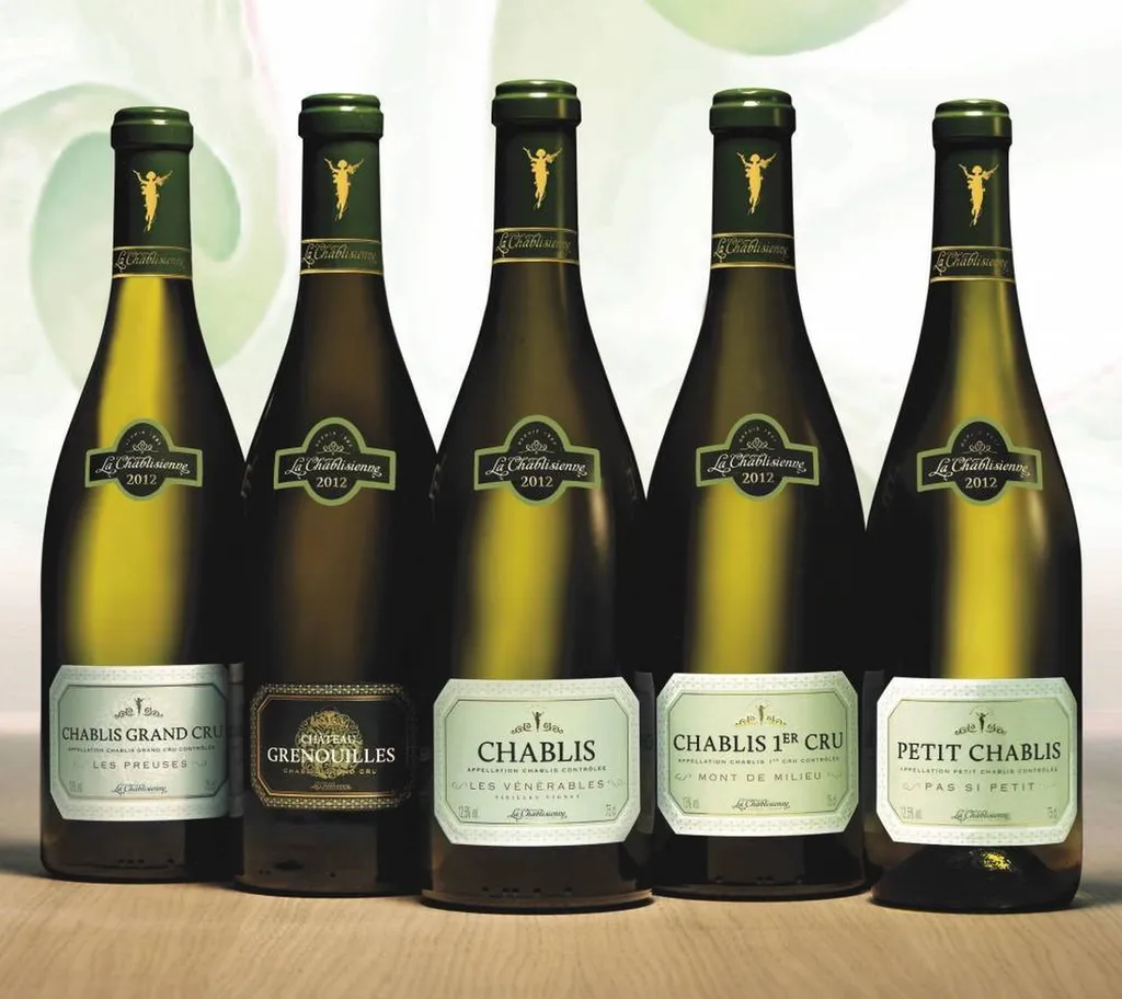 Les vins du Chablis