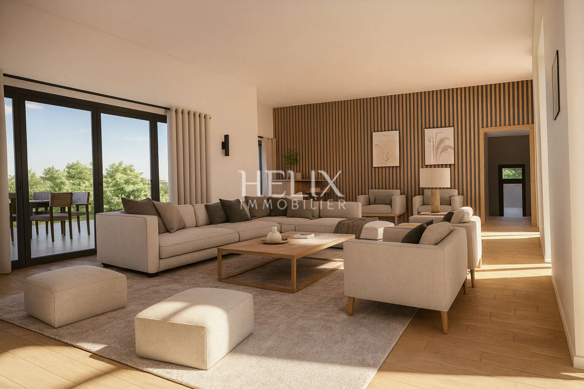 Aigremont proche chambourcy Idéalement située en lisière de forêt, une maison en pierre à vendre avec un grand terrain