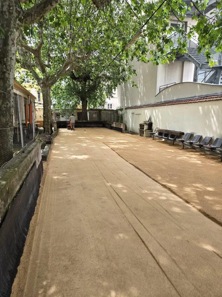 Réfection complète d'un boulodrome à Dardilly dans l'ouest lyonnais par Durao TP
