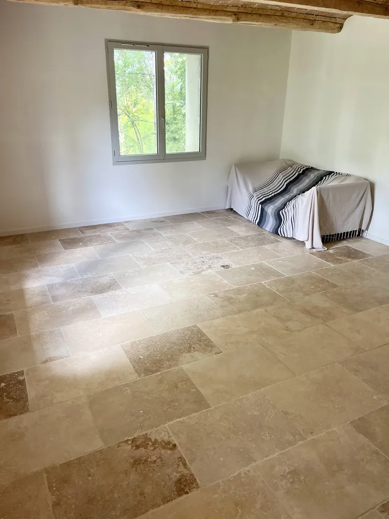 DALLAGES INTERIEURS TRAVERTIN 2CD CHOIX MIX 61X40.6X1.2CM