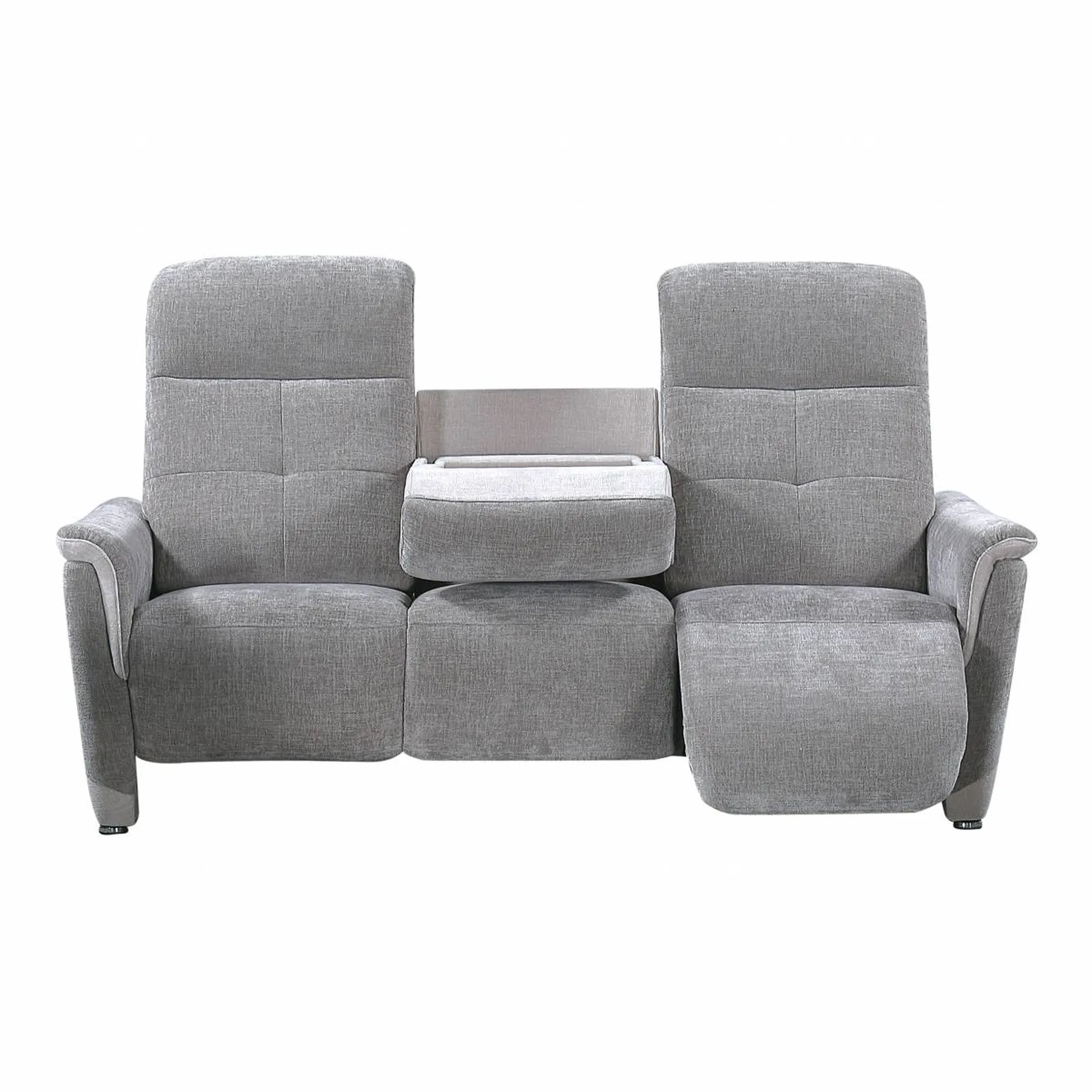 CANAPE 3 PLACES RELAX ELECTRIQUE AVEC TABLETTE CENTRALE BOREAL