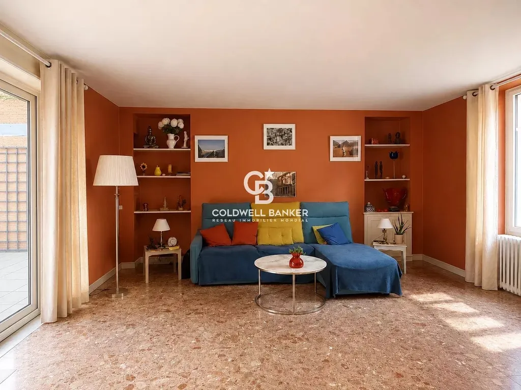 Salon ouvert avec espace réception, maison de caractère à vendre au Mans