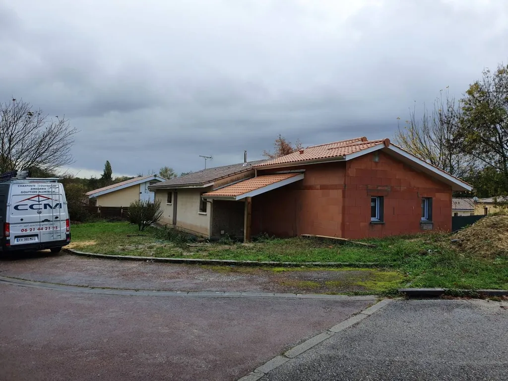 Agrandissement d'une maison sur la commune de Berson