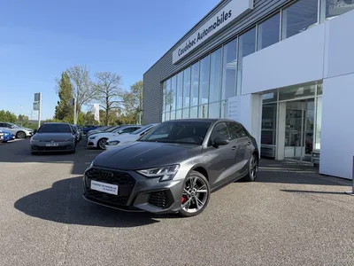 Achat voiture occasion Audi A3 Sportback hybride S Line disponible proche de Le Havre chez Caudebec Automobiles