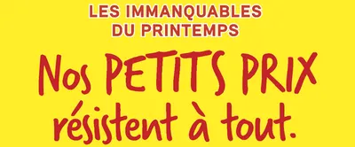 Les immanquables du printemps