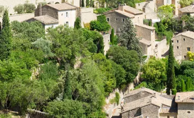 Amenagement de talus raide à Gordes
