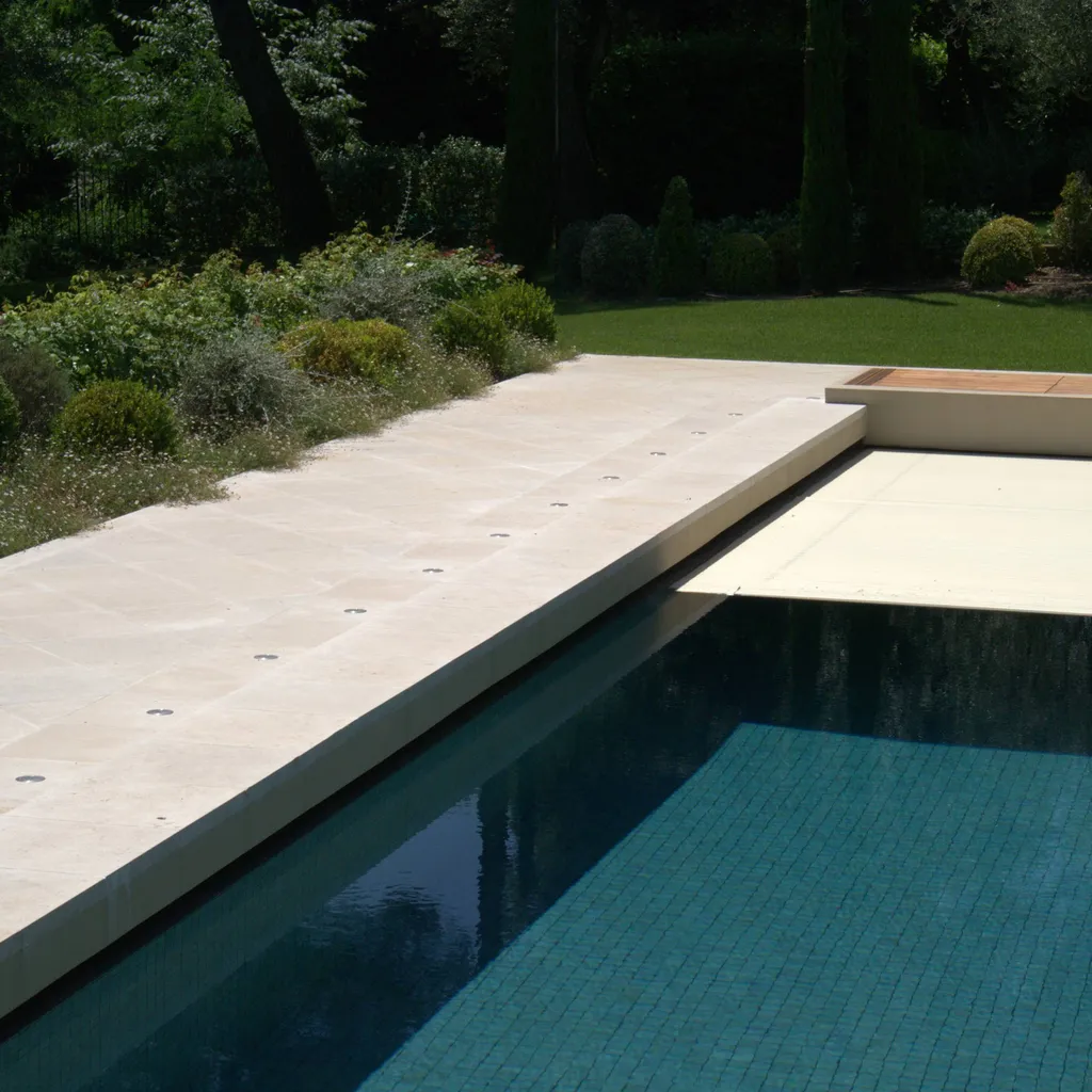 terrasse en pierre naturelle 