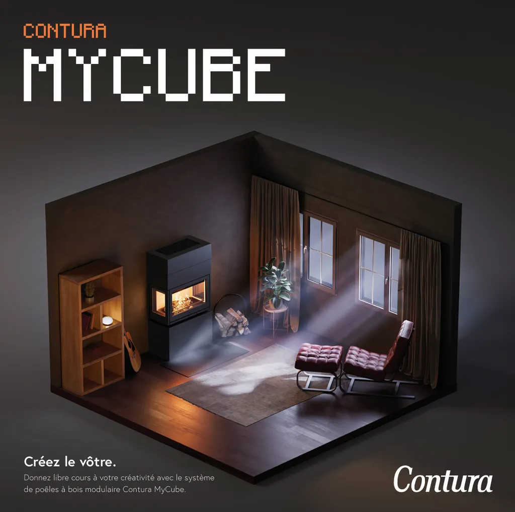 CONTURA MY CUBE TOULOUSE COURTOIS CHEMINEES 