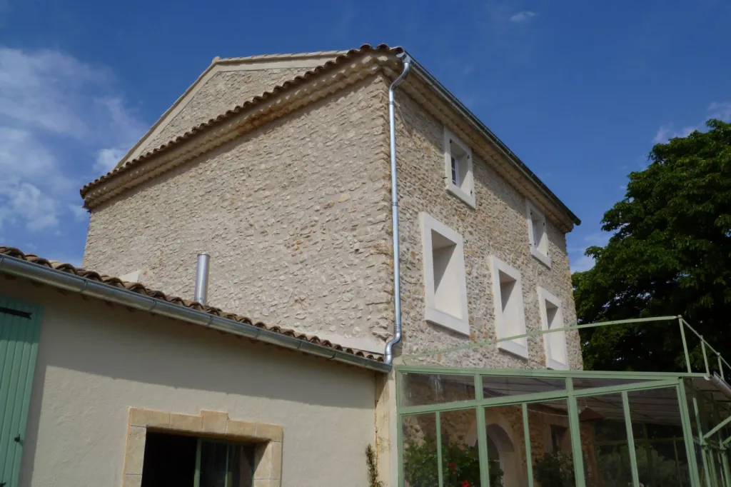 Rénovation toiture Mas à Lioux