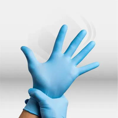 Gants nitrile bleu jetables non poudrés boîte de 100 utilisés en milieu professionnel alimentaire et médical à Mont-de-Marsan, Landes (40), Nouvelle-Aquitaine et disponibles partout en France