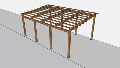 Création de pergola en 3 dimensions pour étude à CarrosCréation de pergola en 3 dimensions pour étude à Carros