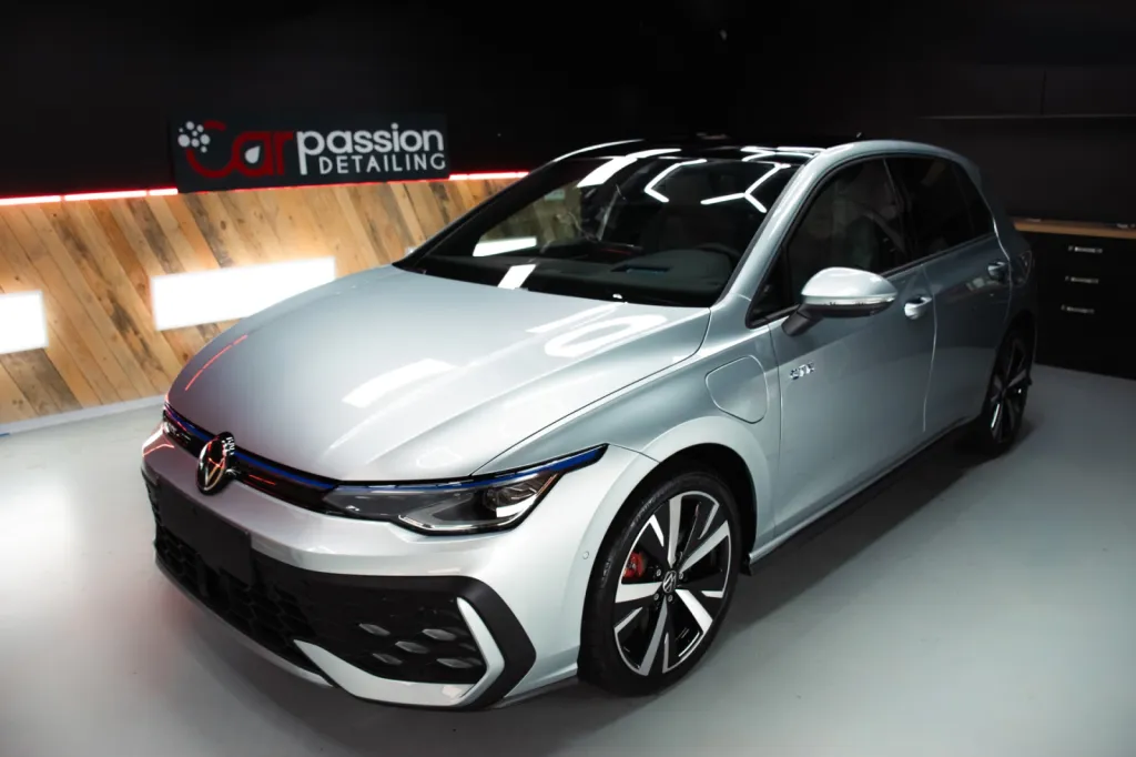 Film de protection carrosserie intégral PPF Pro Film sur Volkswagen Golf GTE à Compiègne