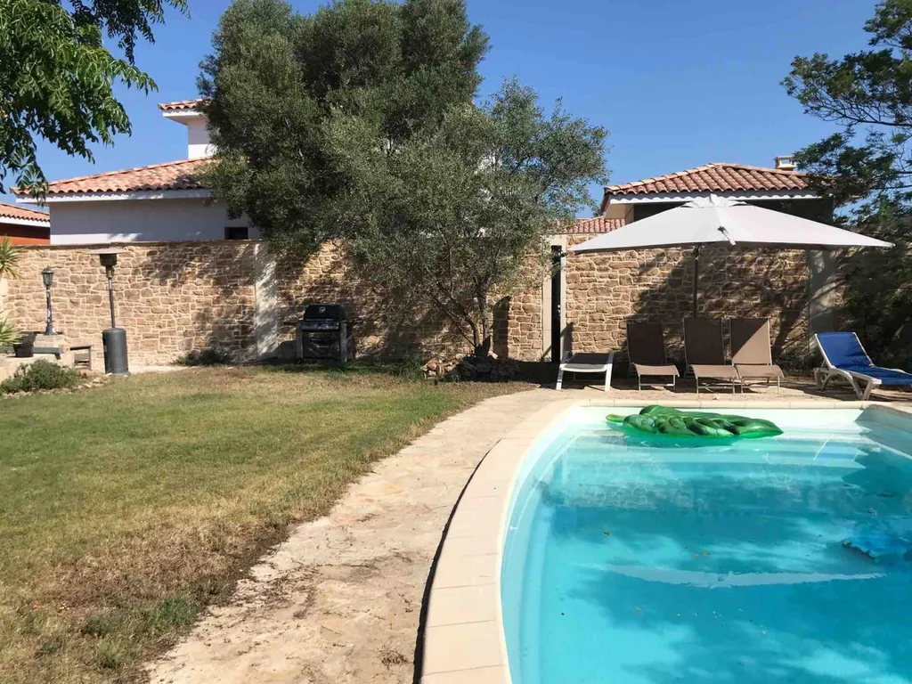 Rénovation façade en pierre apparente à Balaruc les Bains proche de Sète