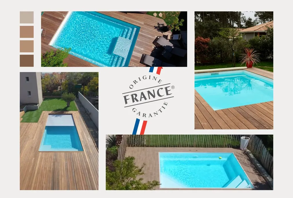 Piscine coque polyester Alliance label Origine France Garantie