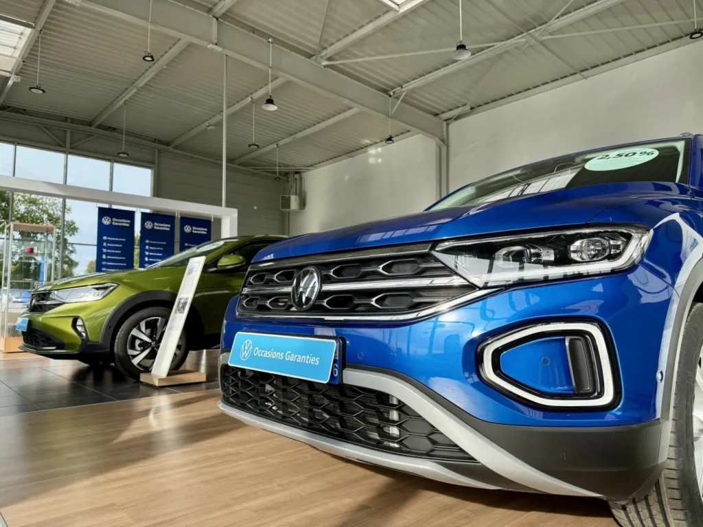 Notre zone d'activité pour ce serviceVolkswagen utilitaires d'occasion à faible kilométrage