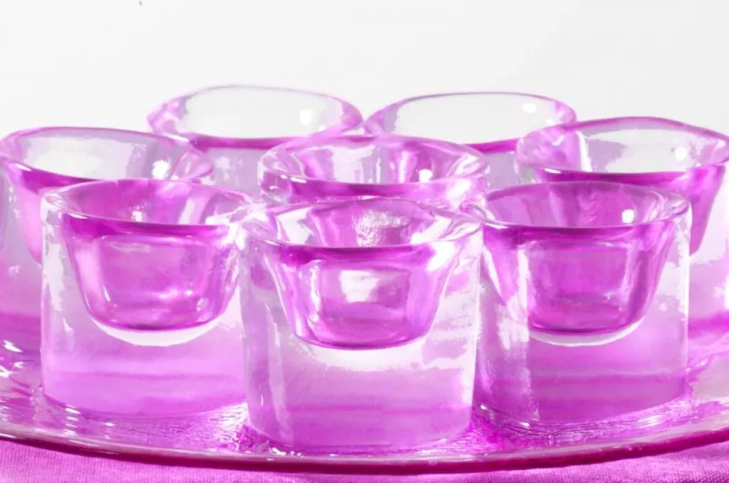 Plateau de verre en glace  Chupiglass