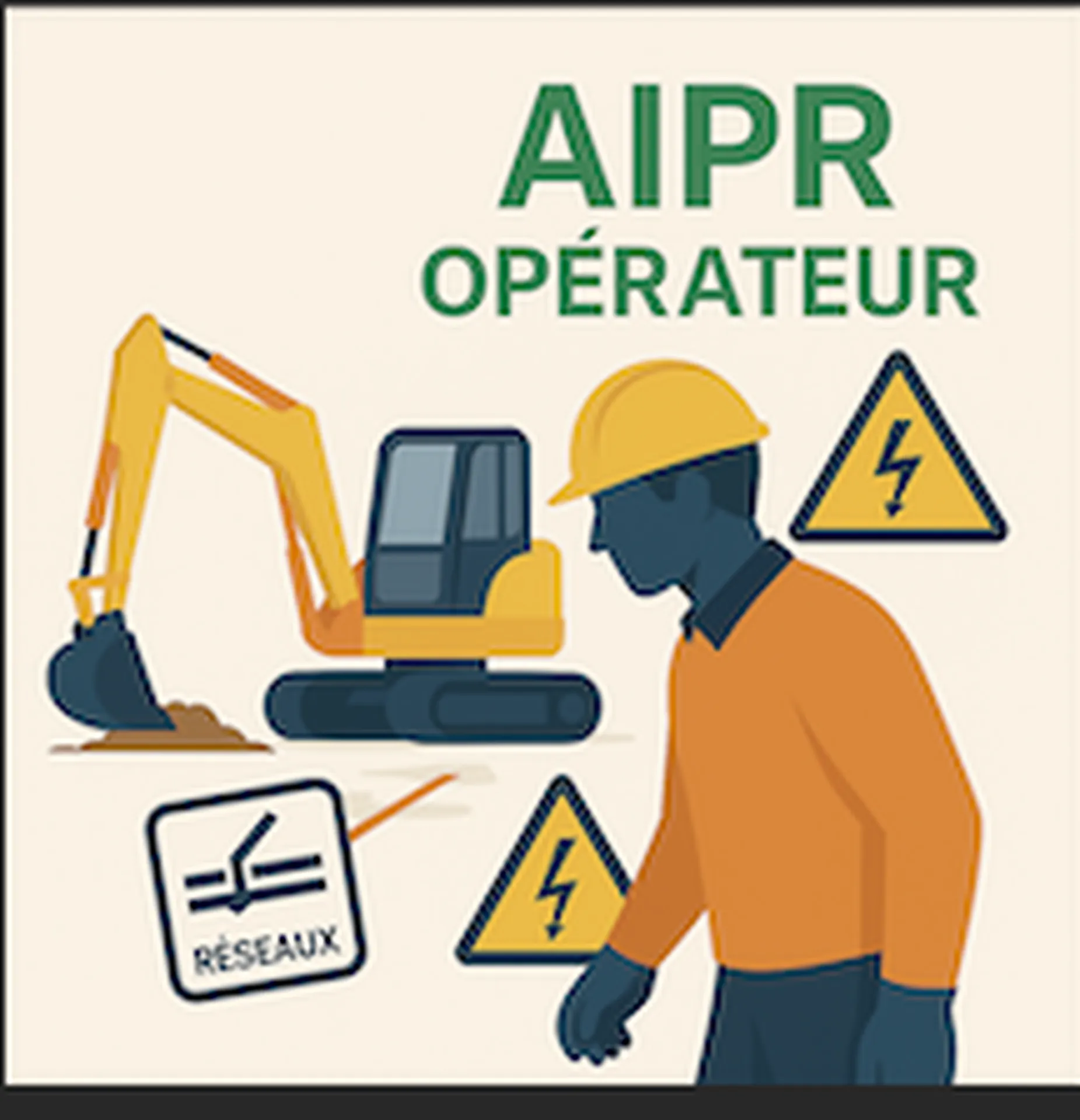 Forté Formation - Formation Autorisation d'Intervention à Proximité des Réseaux - AIPR opérateur réseaux 