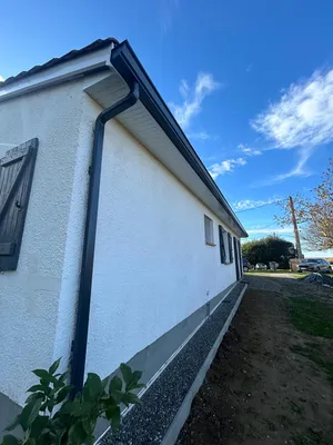 GOUTTIERES ALU ET PLANCHE DE RIVE ALU A NOE