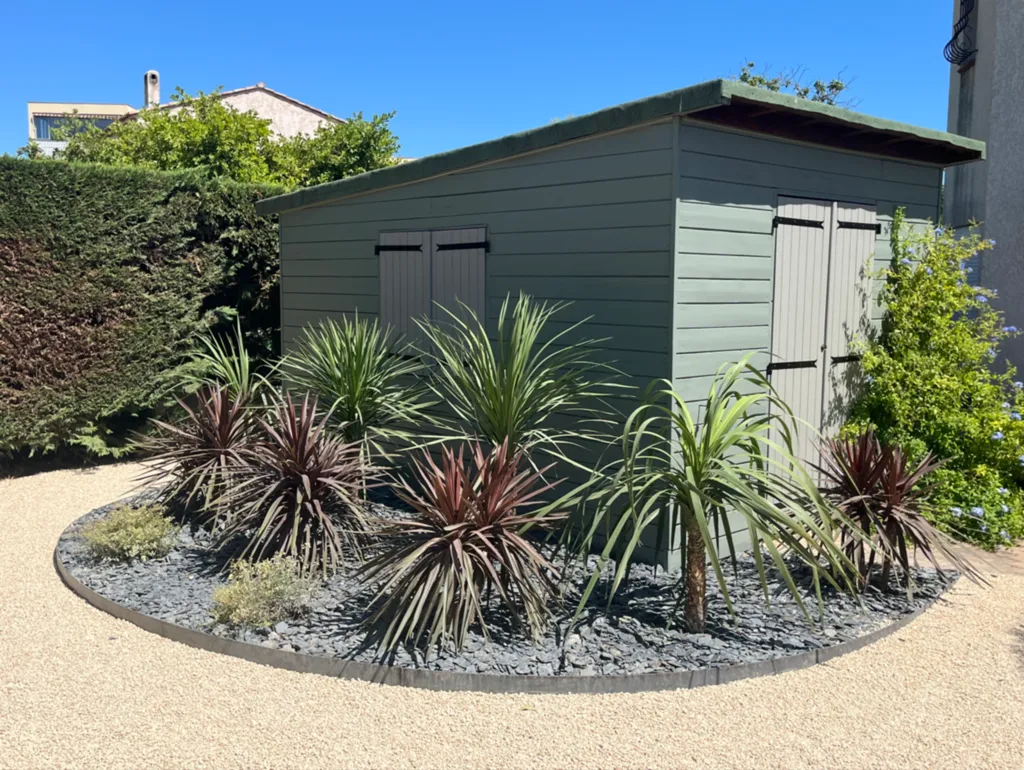 aménagement extérieur villa climat méditerranéen dans le var