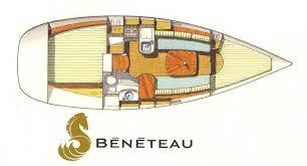 Voilier Bénéteau Océanis 311 Clipper d'occasion , prêt à naviguer disponible au Croisic en Loire Atlantique