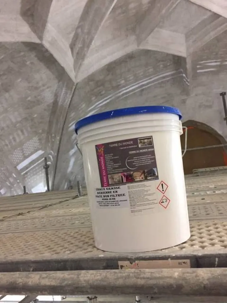 Rénovation intérieur en BADIGEON DE CHAUX TERRE DU MONDE