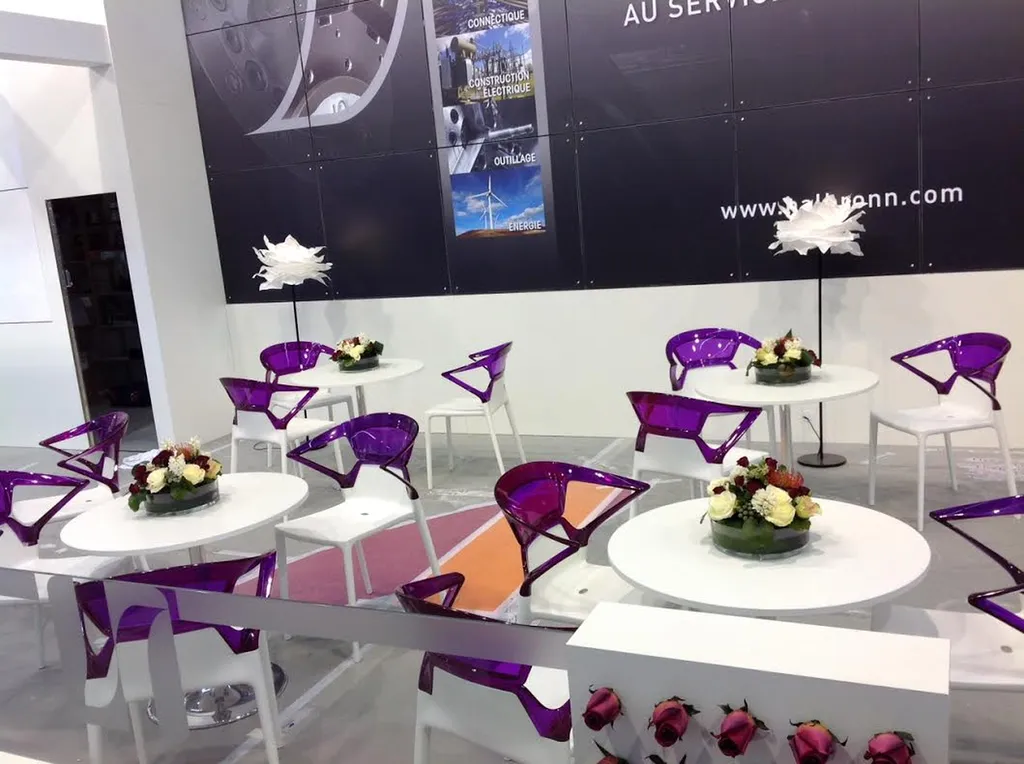 Décoration centre de table salon lyon