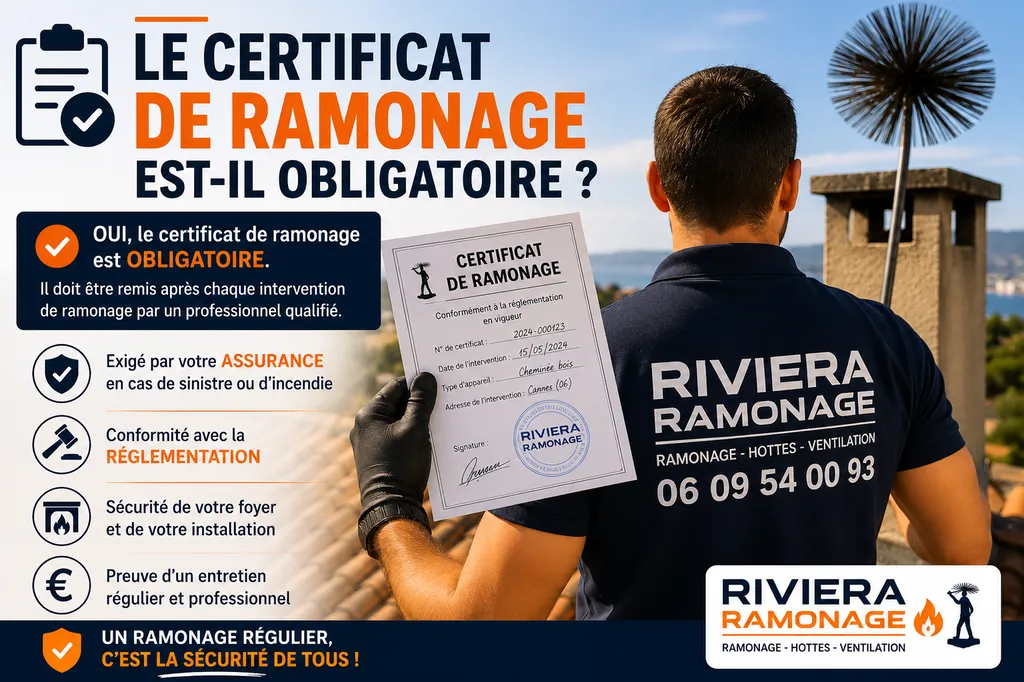 Le certificat de ramonage est-il obligatoire ?