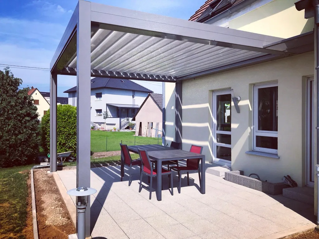 Pergola OPEN en aluminium sur Carry-le-Rouet
