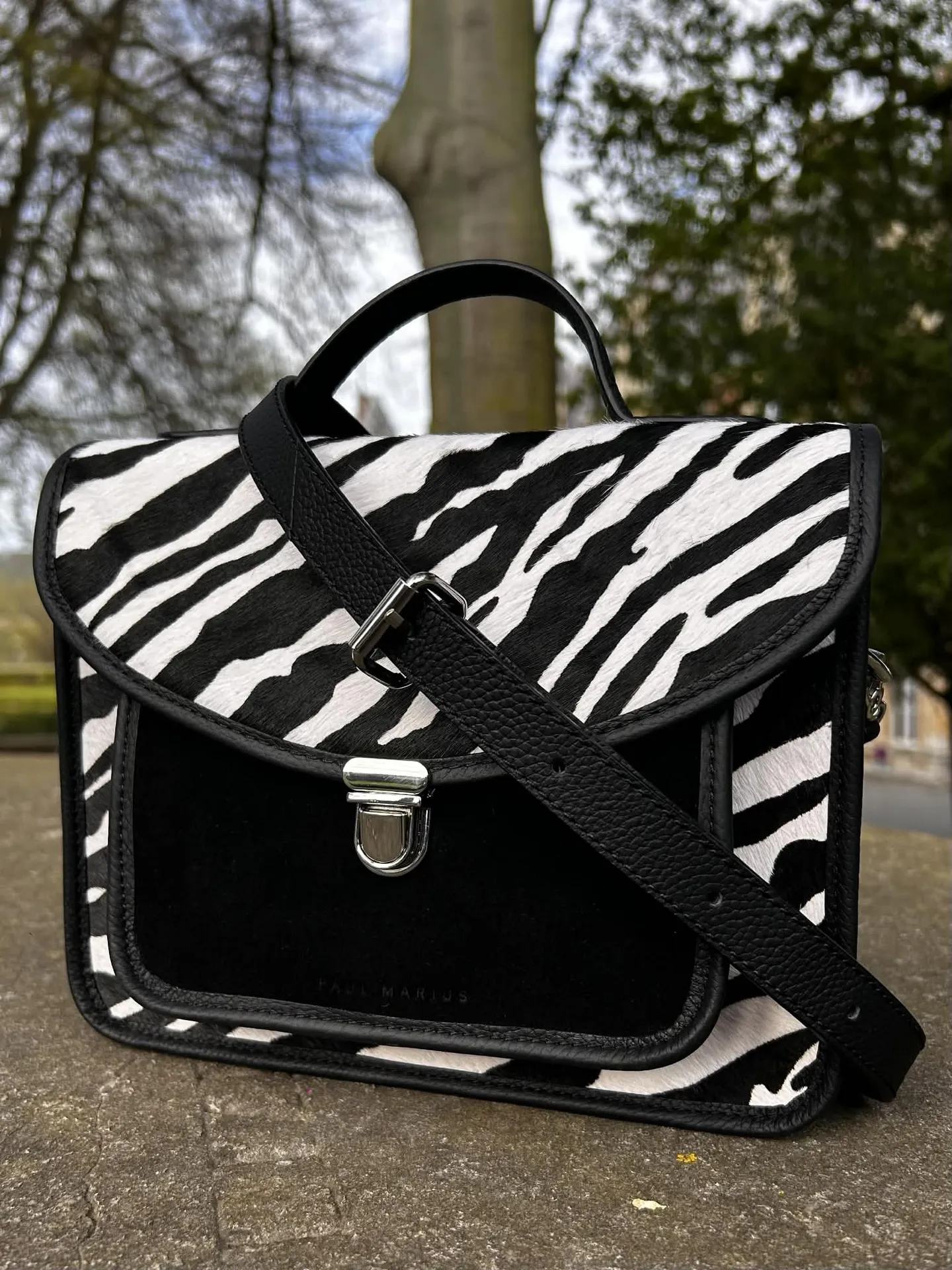 Sac Paul Marius Mademoiselle George Tigre noir/blanc chez Evasion à Eu