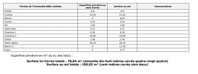Achat logement 3 chambres avec terrasse et parkings à Bordeaux caudéran proche Le  Bouscat