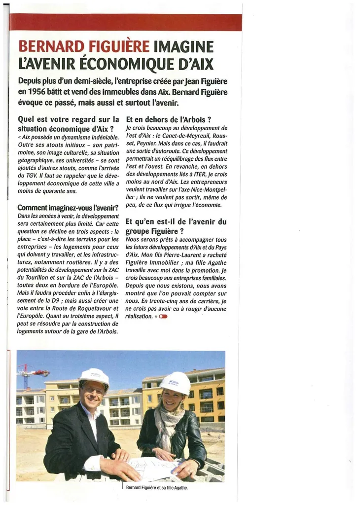 FIGUIERE Bernard et Agathe, 2012