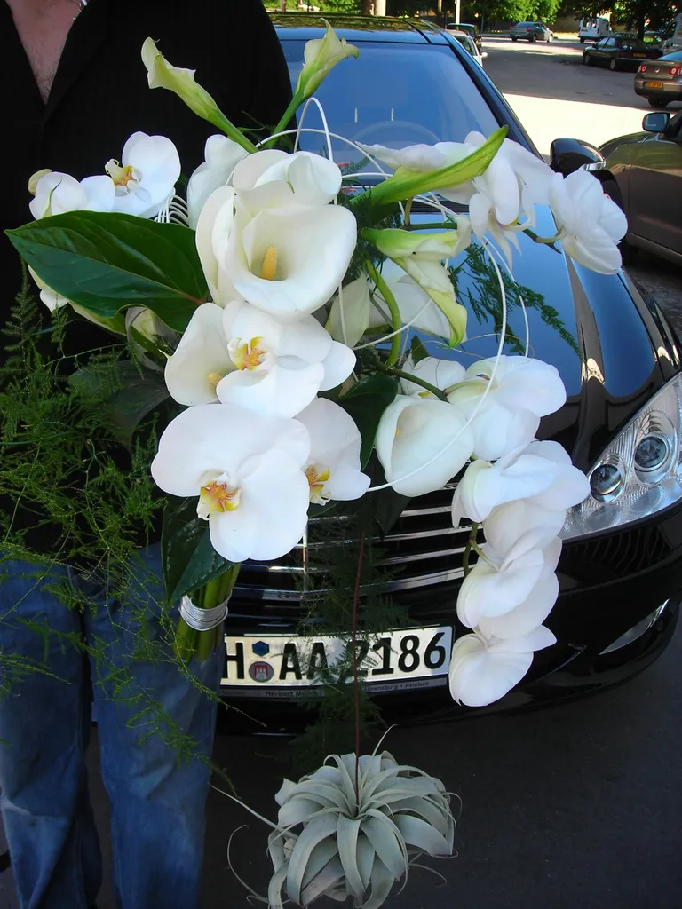 Bouquet de mariée original Saint Tropez