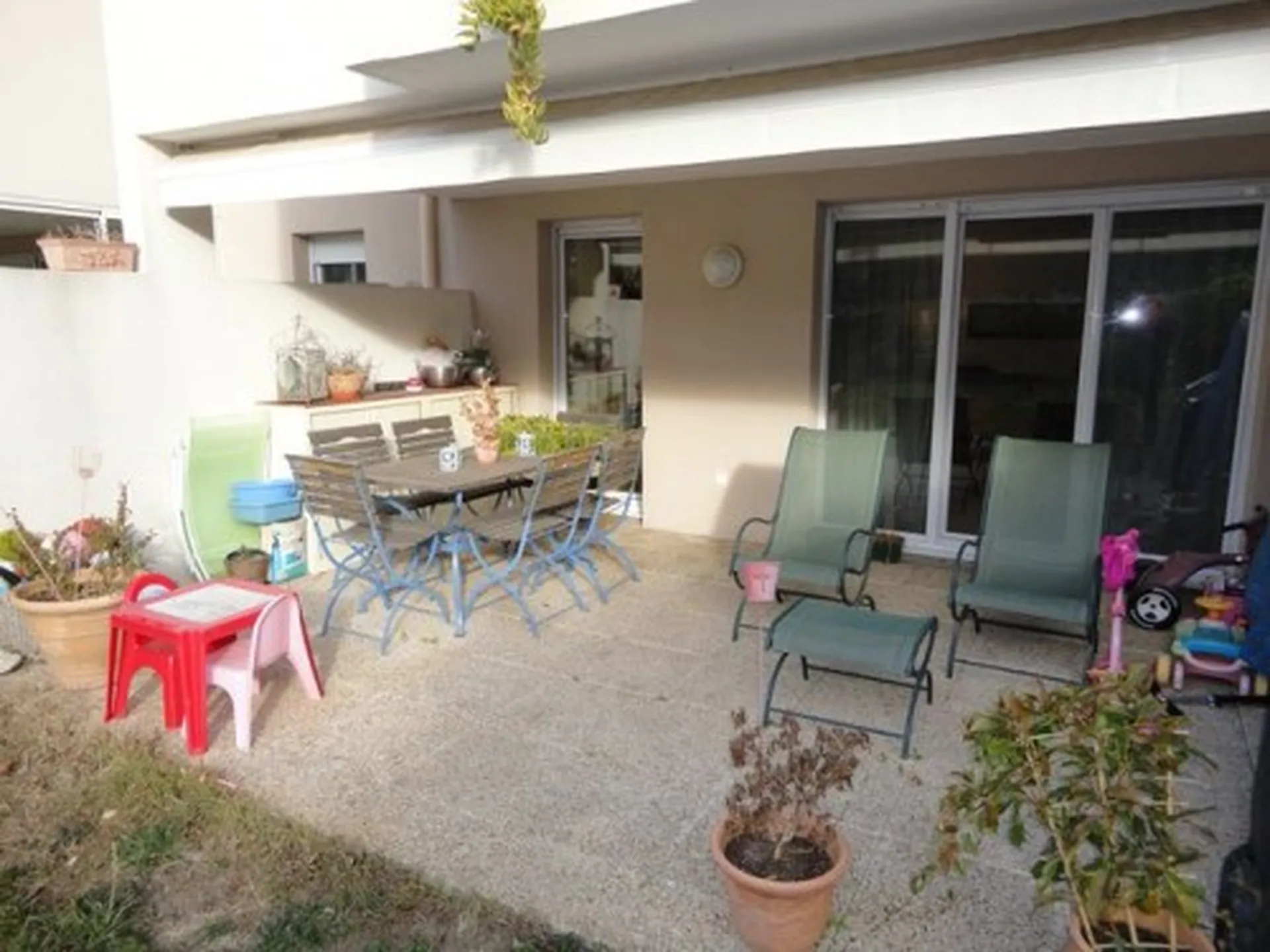 Vente appartement Roquefort la Bédoule avec jardin, proche toutes commodites