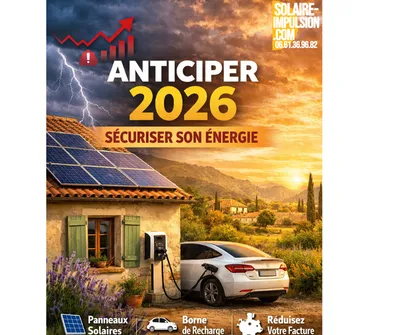 Marché de l’énergie 2026 : pourquoi anticiper avec Impulsion Solaire sur Bouc Bel Air - Simiane - Cabries - Calas dans les Bouches-du-Rhône